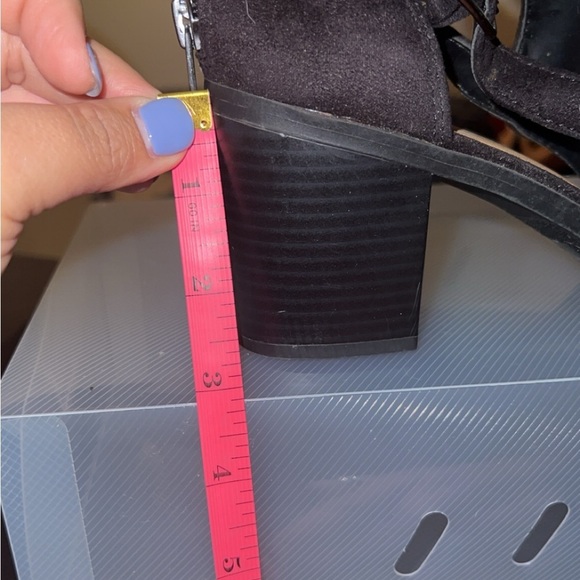 Soda Heels Womens 8.5 Black Zipper - Picture 8 of 8